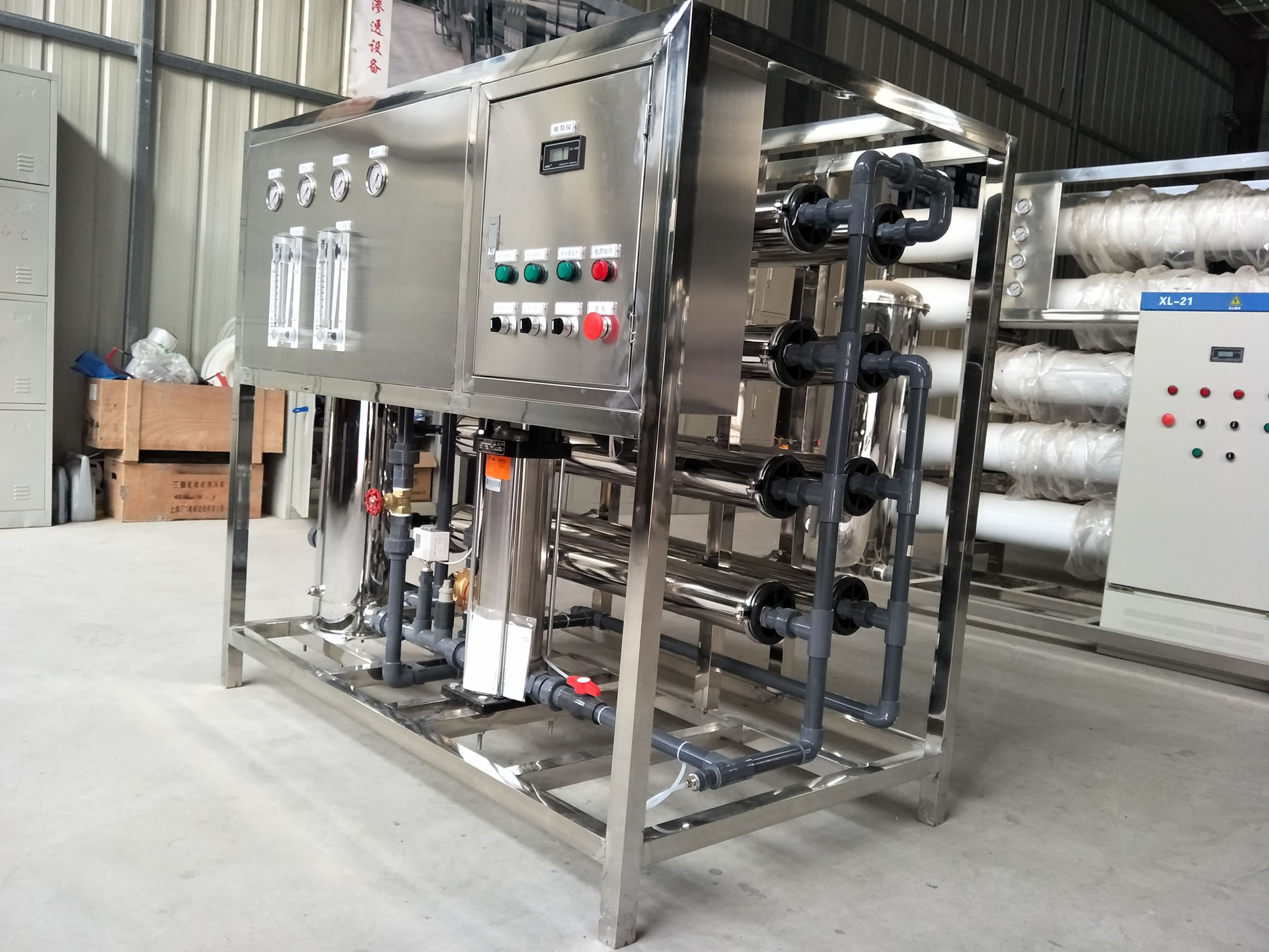 1.5吨/小时净化水设备