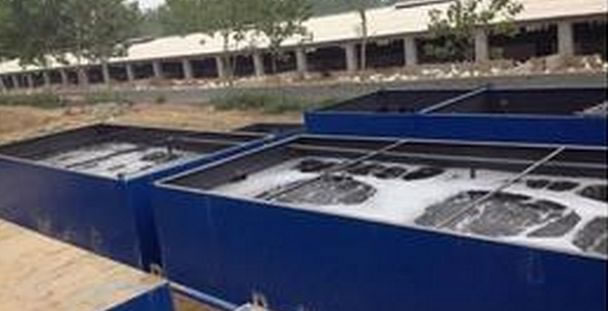 污水处理安装现场